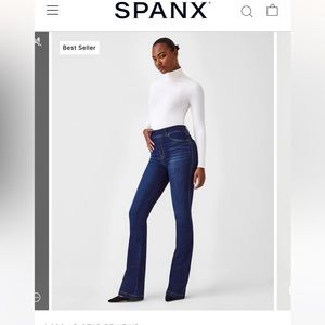 Spanx flare jeans size M